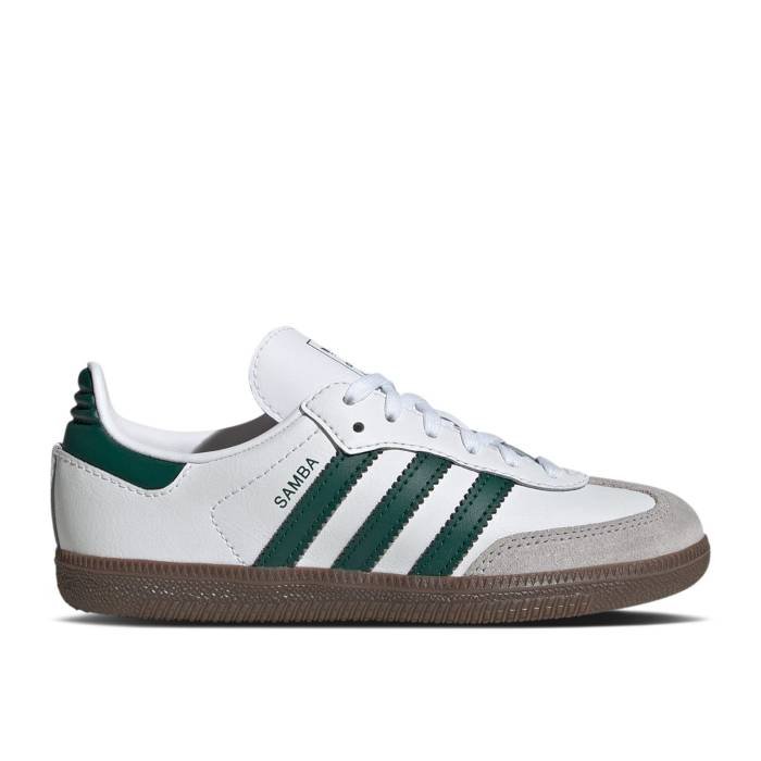 アディダス Adidas 【 Samba Og C \u0027Cloud White Green\u0027 Youth #Ref! 】 サンバ 白いこと 白いこと お坊っちゃん キッズ