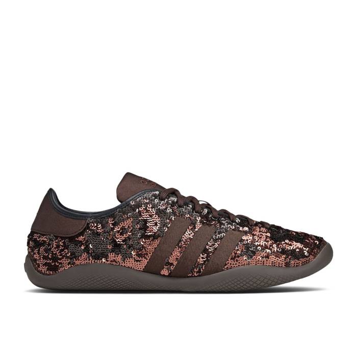 アディダス Adidas 【 Wales Bonner X Karintha \u0027Bronze Sequin\u0027 Men Supplier Color/Dark Brown/Core Black 】 メンズ 赤銅色 赤銅色 中核グループ 黒いこと 黒いこと