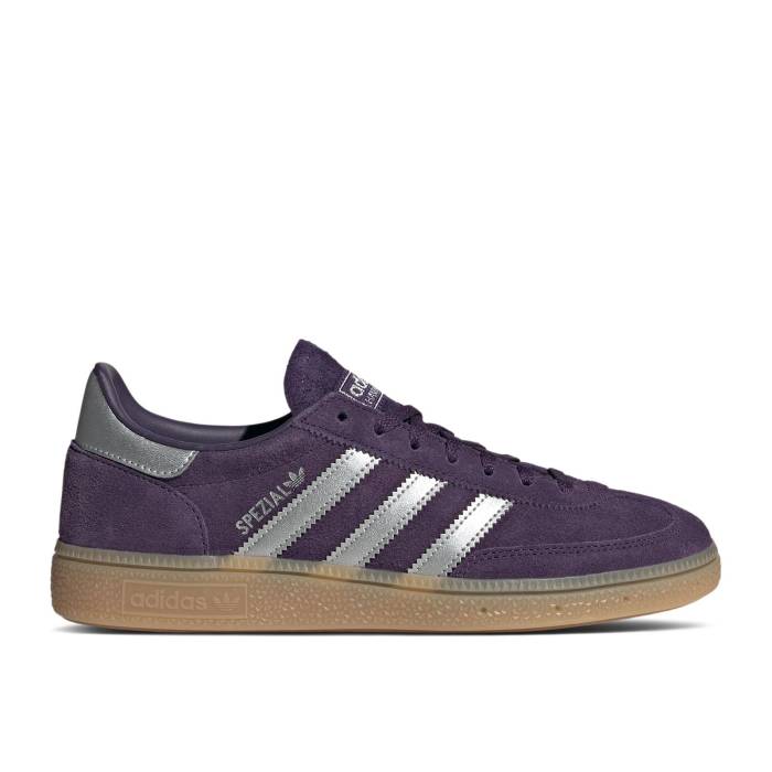 アディダス Adidas 【 Wmns Handball Spezial \u0027Aurora Plum Silver\u0027 Women Aurora Plum/Silver Metallic/Aurora Plum 】 ハンドボール スペシアル レディース Silver しろがね色・しろがね色