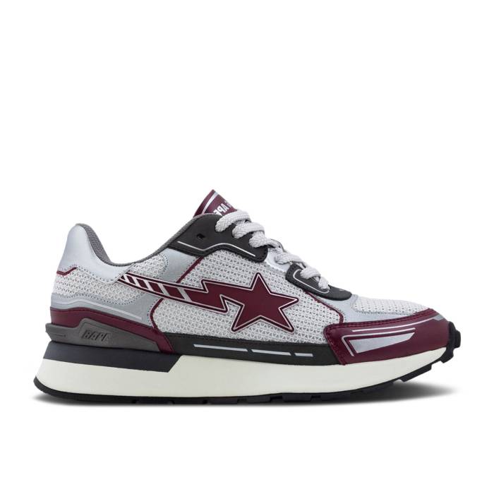 ベイプ Bape 【 Cross Sta #1 M1 \u0027Burgundy\u0027 Men Burgundy 】 メンズ ブドウ酒色・バーガンディー