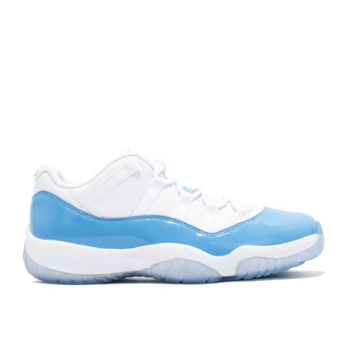 ナイキ エアジョーダン Air Jordan 【 Jordan 11 Retro Low \u0027Unc\u0027 2017 Men White/University Blue 】 レトロ メンズ 白いこと 白いこと 青み 青色