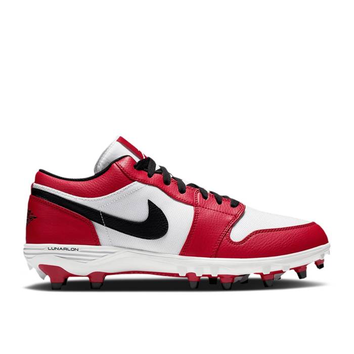 ナイキ エアジョーダン Air Jordan 【 Jordan 1 Low Td Cleat \u0027Chicago\u0027 Men White/Black/Varsity Red 】 メンズ 白いこと 白いこと 黒いこと 黒いこと Red 赤・赤いこと