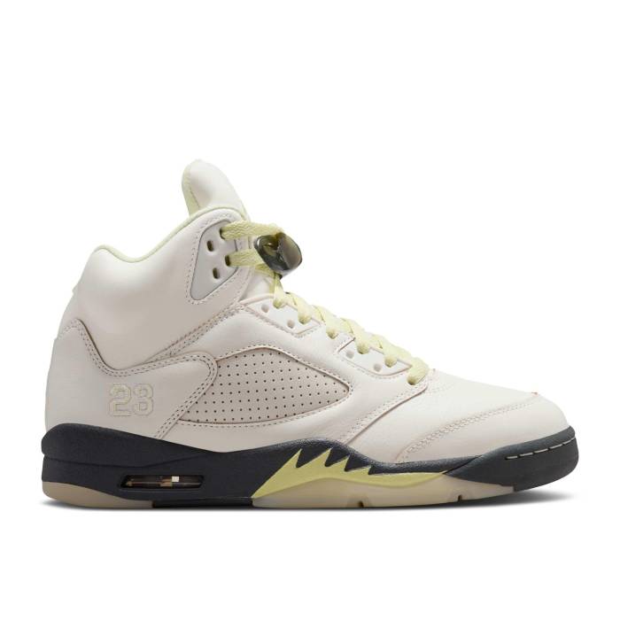 ナイキ エアジョーダン Air Jordan 【 Wmns Jordan 5 Retro \u0027Luminous Green\u0027 Women Sail/Luminous Green/Anthracite 】 レトロ レディース green 緑・緑であること