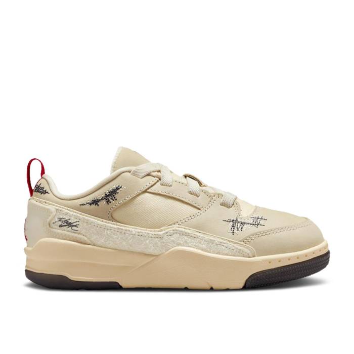 ナイキ エアジョーダン Air Jordan 【 Youth Coconut Milk/Varsity Red/Muslin/Off Noir 】 お坊っちゃん キッズ Red 赤・赤いこと