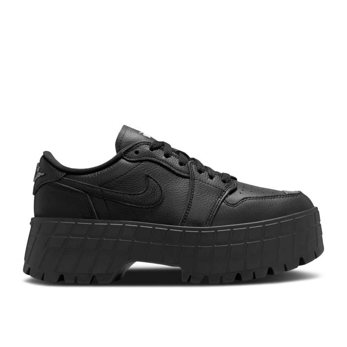 ナイキ エアジョーダン Air Jordan 【 Wmns Jordan 1 Low Brooklyn \u0027Metallic Black\u0027 Women Black/White/Metallic Black 】 ブルックリン レディース 黒いこと 黒いこと 白いこと 白いこと