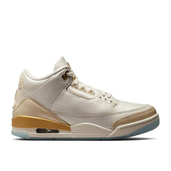 ナイキ エアジョーダン Air Jordan 【 Wmns Jordan 3 \u0027Champagne And Oysters\u0027 Women Sail/Team Gold/Pale Ivory/Metallic Gold/Ice 】 レディース Team 野球クラブ ゴールド 象牙色