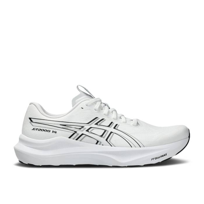 アシックス Asics 【 Gt 2000 14 'White Black' Men White/Black 】 メンズ 白色 ホワイト 黒色 ブラック