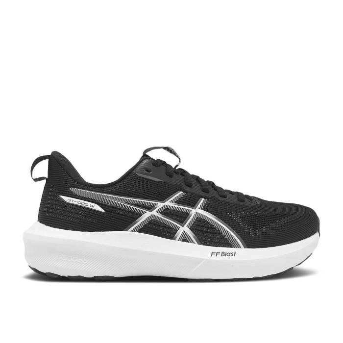 アシックス Asics 【 Wmns Gt 1000 14 Wide \u0027Black White\u0027 Women Black/White 】 レディース 黒いこと 黒いこと 白いこと 白いこと