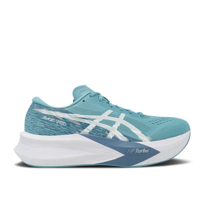 アシックス Asics 【 Magic Speed 4 tillwater Men Stillwater/White 】 マジック Speed スピード メンズ 白色 ホワイト