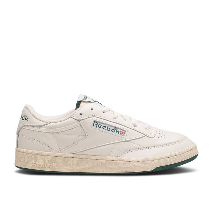 リーボック Reebok 【 Club C 85 Vintage 'Chalk Forest Green' Men Chalk/Forest Green/Alabaster 】 クラブ vintage ビンテージ・ヴィンテージ フォレスト メンズ フォレスト green 緑・グリーン