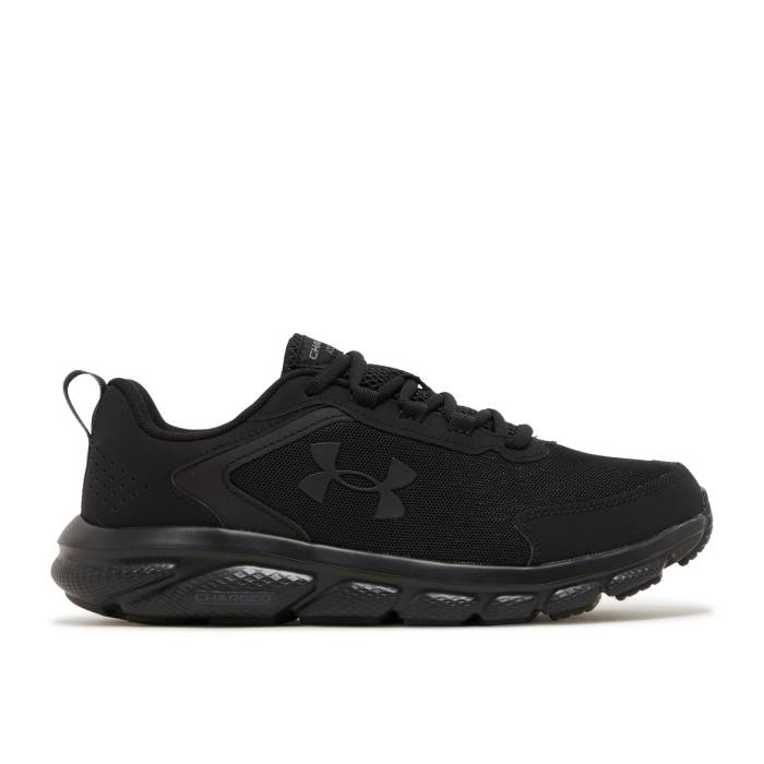 アンダーアーマー Under Armour 【 Charged Assert 9 4E Wide \u0027Triple Black\u0027 Men Black 】 メンズ 黒いこと 黒いこと
