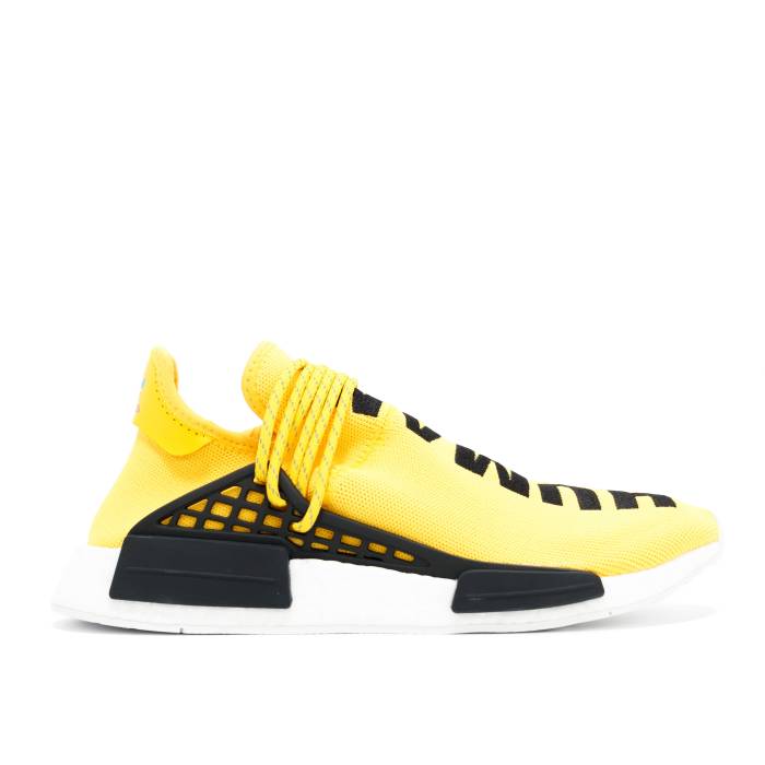 アディダス Adidas 【 Pharrell X Nmd Human Race \u0027Yellow\u0027 Men Yellow/Black 】 NMD メンズ yellow 黄味がかった・黄み 黒いこと 黒いこと スニーカー-靴