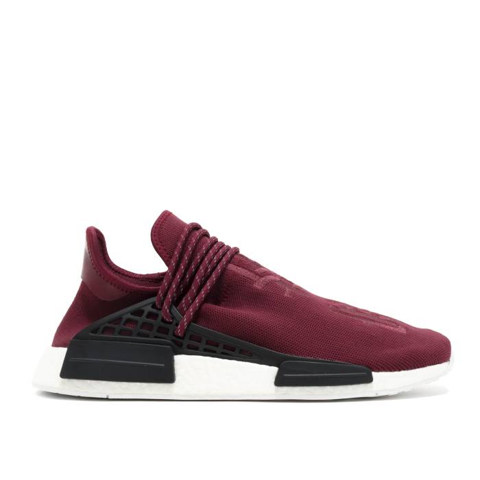 アディダス Adidas 【 Pharrell X Nmd Human Race 'Friends & Family' Men Noble Crimson/Footwear White 】 NMD メンズ クリムゾン 白色 ホワイト