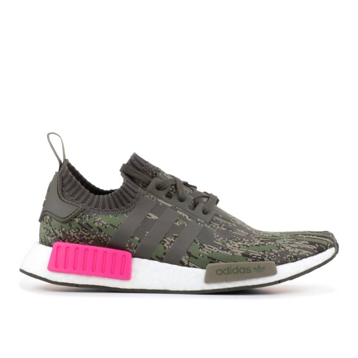アディダス Adidas 【 Nmd_R1 Primeknit \u0027Utility Grey Camo\u0027 Men Utility Grey/Utility Grey/Shock Pink 】 薄墨色 薄墨色 メンズ 薄墨色 薄墨色 ぼうぜん自失 pink さくら色