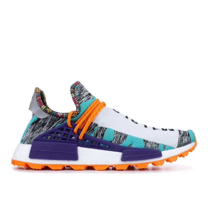 アディダス Adidas 【 Pharrell X Nmd Human Race Trail \u0027Solar Pack\u0027 Men Hi-Red Aqua/Core Black 】 NMD メンズ アクア 中核グループ 黒いこと 黒いこと
