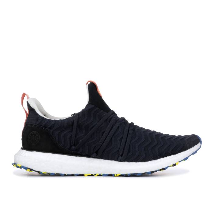 アディダス Adidas 【 A Kind Of Guise X Ultraboost 'Akog' Men Black/Slick Navy/White 】 メンズ 黒色 ブラック 紺色 ネイビー 白色 ホワイト｜スニケス