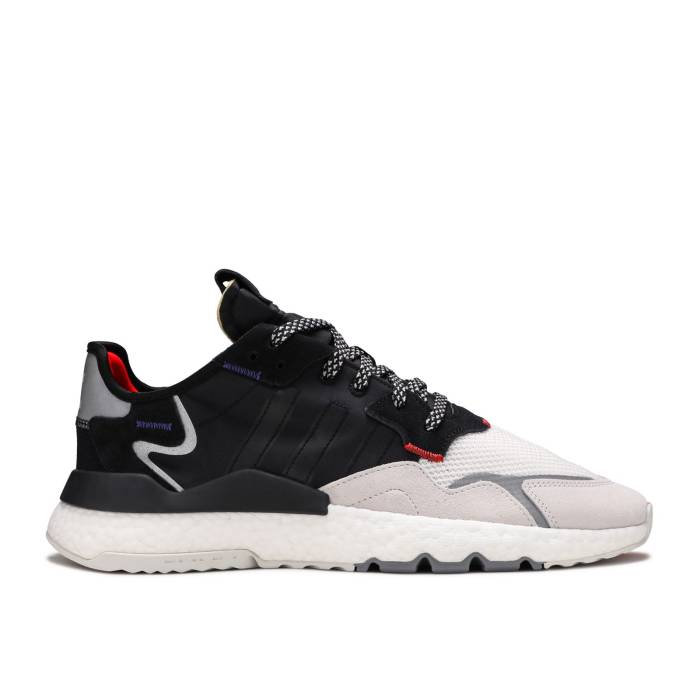 アディダス Adidas 【 3M X Nite Jogger \u0027Crystal White\u0027 Men Core Black/Core Black/Crystal White 】 ジョガーパンツ メンズ 中核グループ 黒いこと 黒いこと 白いこと 白いこと