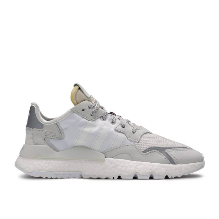 アディダス Adidas 【 3M X Nite Jogger Men Crystal White/Crystal White/Cloud White 】 ジョガーパンツ メンズ 白色 ホワイト