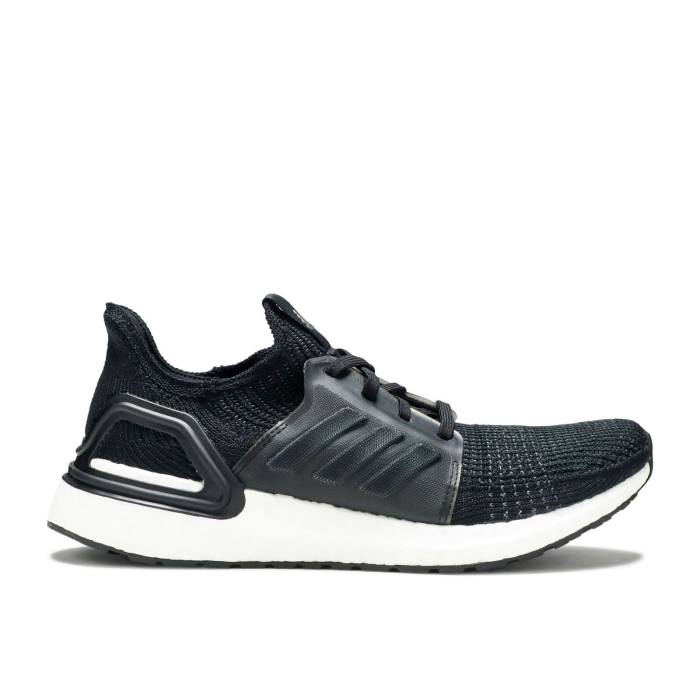 アディダス Adidas 【 Ultraboost 19 'Core Black' Men Core Black/Core Black/Cloud White 】 メンズ コア 黒色 ブラック 白色 ホワイト｜スニケス