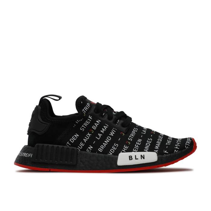 アディダス Adidas 【 Nmd_R1 'Black White Yellow' Youth Black/White/Red 】 白色 ホワイト ジュニア キッズ 黒色 ブラック 白色 ホワイト Red 赤・レッド|スニケス