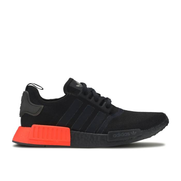 アディダス Adidas 【 Nmd_R1 \u0027Solar Red\u0027 Men Core Black/Core Black/Solar Red 】 メンズ 中核グループ 黒いこと 黒いこと Red 赤・赤いこと