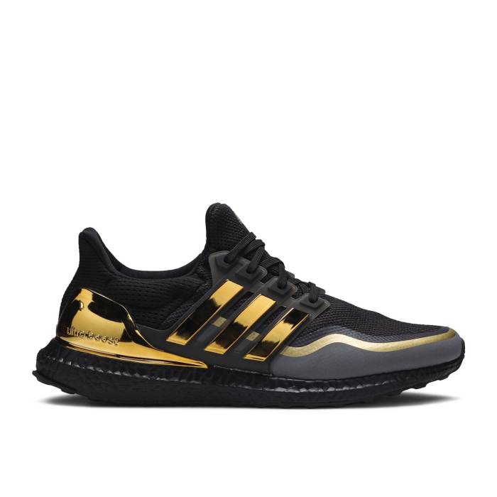 アディダス Adidas 【 Ultraboost \u0027Metallic Gold\u0027 Men Core Black/Gold Metallic/Grey 】 メンズ 中核グループ 黒いこと 黒いこと ゴールド 薄墨色 薄墨色