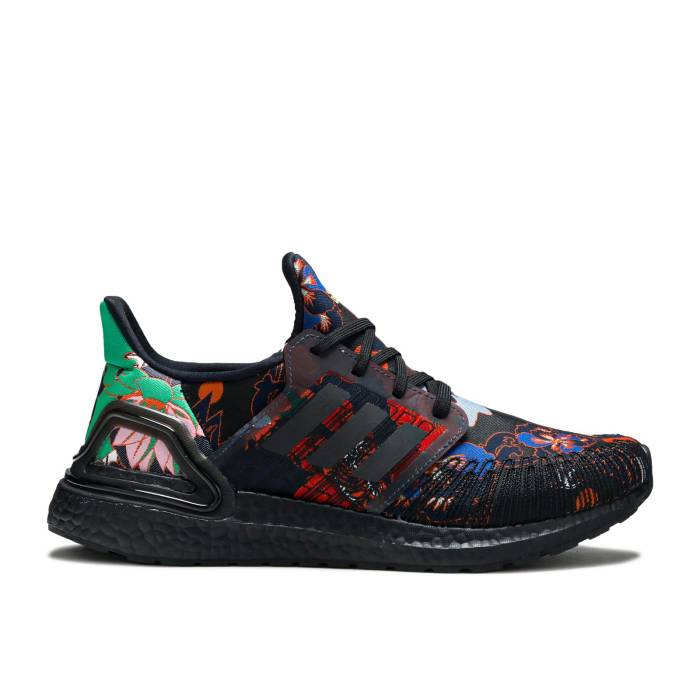 アディダス Adidas 【 Ultraboost 20 'Lunar New Year' Men Core Black/Core Black/Collegiate Royal 】 メンズ コア 黒色 ブラック|スニケス