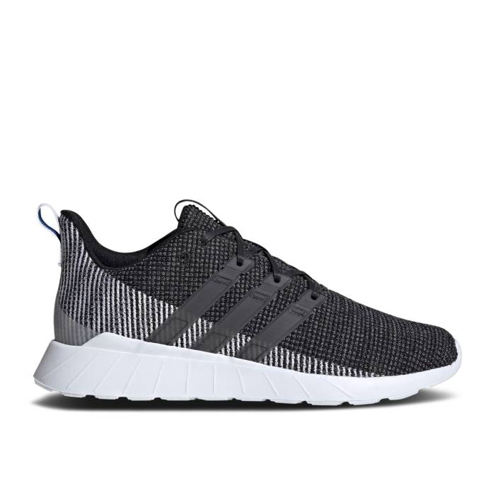 アディダス Adidas 【 Questar Flow 'Core Black White' Men Core Black/Core Black/Cloud White 】 フローレス 黒色 ブラック メンズ コア 黒色 ブラック 白色 ホワイト