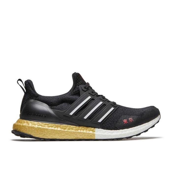 アディダス Adidas 【 Ultraboost Dna Tokyo Men Core Black/Cloud White/Gold Metallic 】 メンズ コア 黒色 ブラック 白色 ホワイト ゴールド