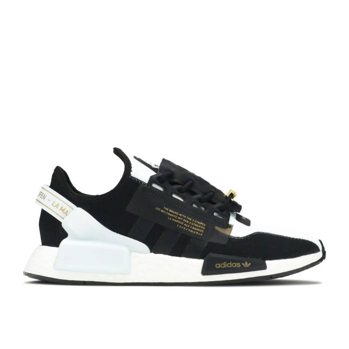 アディダス Adidas 【 Star Wars X Nmd_R1 V2 'Lando Calrissia' Men Sky Tint/Core Black/Gold Metallic 】 メンズ スカイ コア 黒色 ブラック ゴールド