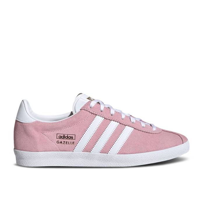 アディダス Adidas 【 Wmns Gazelle Og 'Clear Pink' Women Clear Pink/Cloud White/Gold Metallic 】 ガゼル レディース pink ピンク 白色 ホワイト ゴールド｜スニケス
