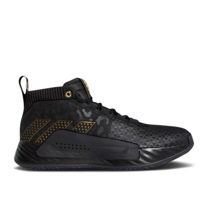 アディダス Adidas 【 Marvel X Dame 5 'Killmonger' Men Core Black/Core Black/Gold Metallic 】 メンズ コア 黒色 ブラック ゴールド|スニケス
