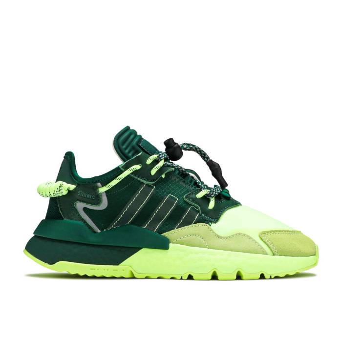 アディダス Adidas 【 Ivy Park X Nite Jogger Dark Green Men Dark Green/Dark Green/Hi-Res Yellow 】 パーク ジョガーパンツ メンズ green 緑・グリーン yellow 黄色・イエロー