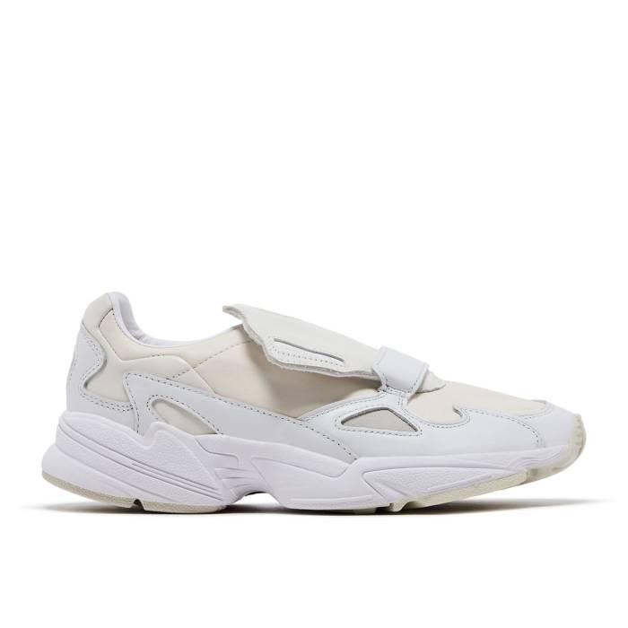 アディダス Adidas 【 Wmns Falcon Rx \u0027Triple White\u0027 Women Cloud White/Crystal White/Chalk White 】 レディース 白いこと 白いこと