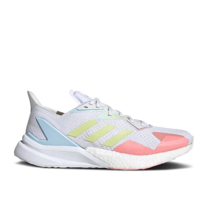 アディダス Adidas 【 Wmns X9000L3 \u0027Yellow Tint Pink\u0027 Women Cloud White/Yellow Tint/Glow Pink 】 レディース 白いこと 白いこと yellow 黄味がかった・黄色 pink さくら色