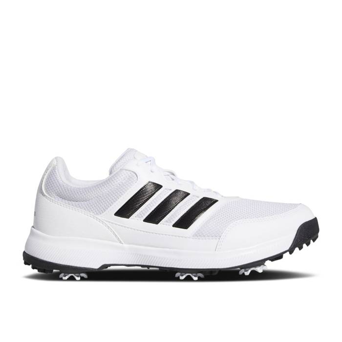 アディダス Adidas 【 Tech Response 2.0 Golf \u0027White Black\u0027 Men Cloud White/Core Black/Cloud White 】 テック Response 受け答え golf ゴルフ メンズ 白いこと 白いこと 中核グループ 黒いこと 黒いこと