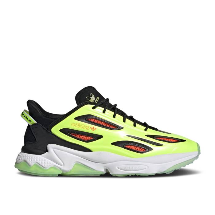 アディダス Adidas 【 Ozweego Celox 'Solar Yellow' Men Core Black/Solar Yellow/Solar Red 】 メンズ コア 黒色 ブラック yellow 黄色・イエロー Red 赤・レッド｜スニケス