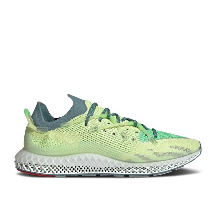 アディダス Adidas 【 4D Fusio \u0027Semi Frozen Yellow\u0027 Men Semi Frozen Yellow/Hazy Emerald/Dove Grey 】 メンズ yellow 黄味がかった・黄色 薄墨色 薄墨色
