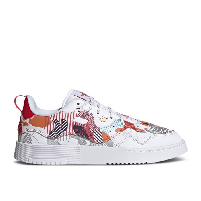 アディダス Adidas 【 Wmns Supercourt Xx 'Chinese New Year' Women Cloud White/Scarlet/Scarlet 】 レディース 白色 ホワイト