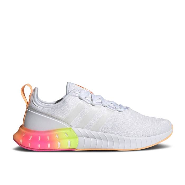 アディダス Adidas 【 Wmns Kaptir \u0027White Acid Orange\u0027 Women Cloud White/Cloud White/Acid Orange 】 レディース 白いこと 白いこと orange 橙・オレンジ色