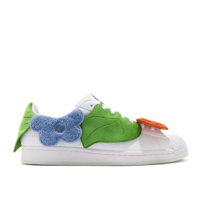 アディダス Adidas 【 Melting Sadness X Superstar Bee With You Pack - Cloud White Men Cloud White/Orange Tint/Antique Silver 】 Superstar スーパースター メンズ 白色 ホワイト orange 橙・オレンジ Silver 銀色・シルバー