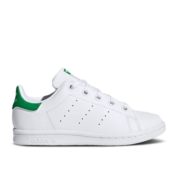 アディダス Adidas 【 Stan Smith J 'White Green' Youth Cloud White/Cloud White/Green 】 ジュニア キッズ 白色 ホワイト green 緑・グリーン|スニケス