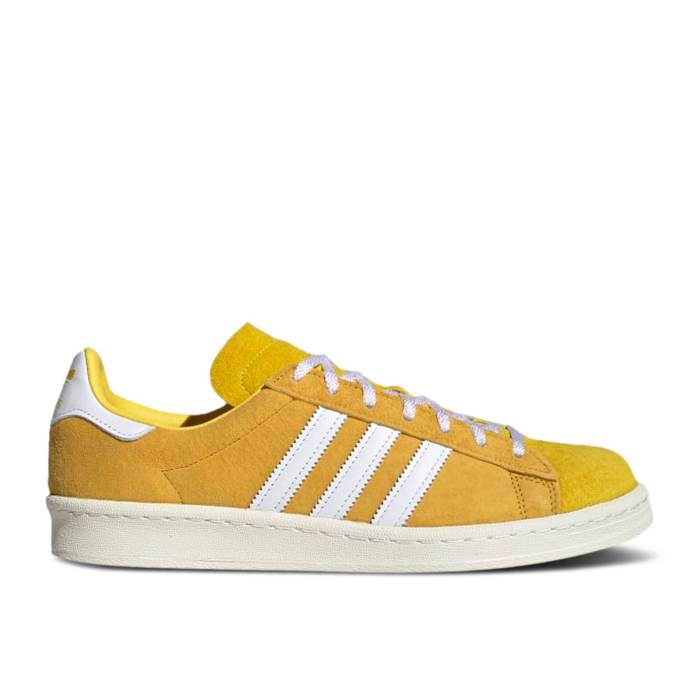 アディダス Adidas 【 Campus 80S \u0027Bold Gold\u0027 Men Bold Gold/Cloud White/Yellow 】 構内 メンズ ゴールド 白いこと 白いこと yellow 黄味がかった・黄色