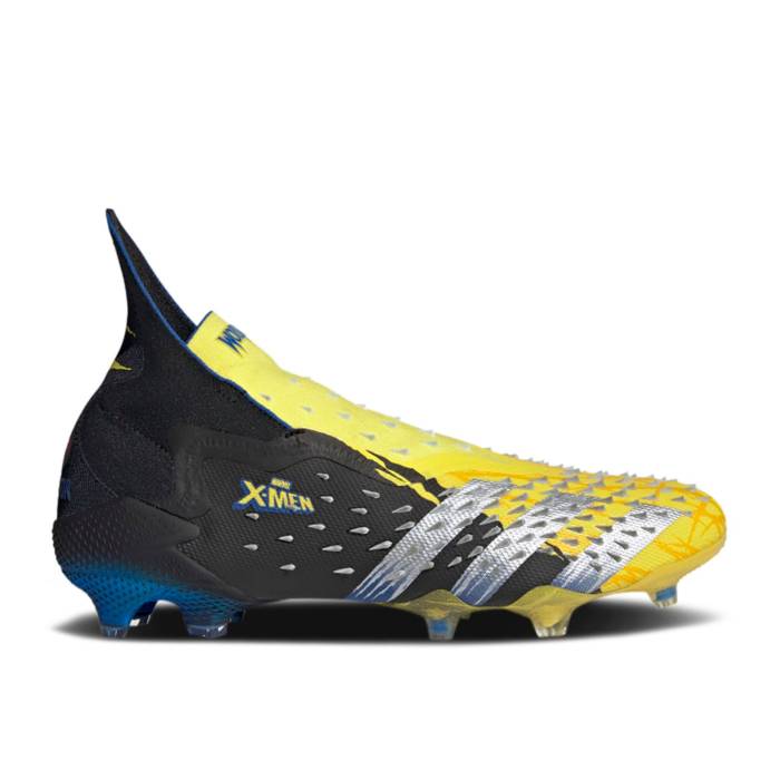 アディダス Adidas 【 Marvel X Predator Freak+ Fg \'Wolverine\' Men Bright Yellow/Silver Metallic/Core Black 】 プレデター メンズ yellow 黄色・イエロー Silver 銀色・シルバー コア 黒色 ブラック|スニケス