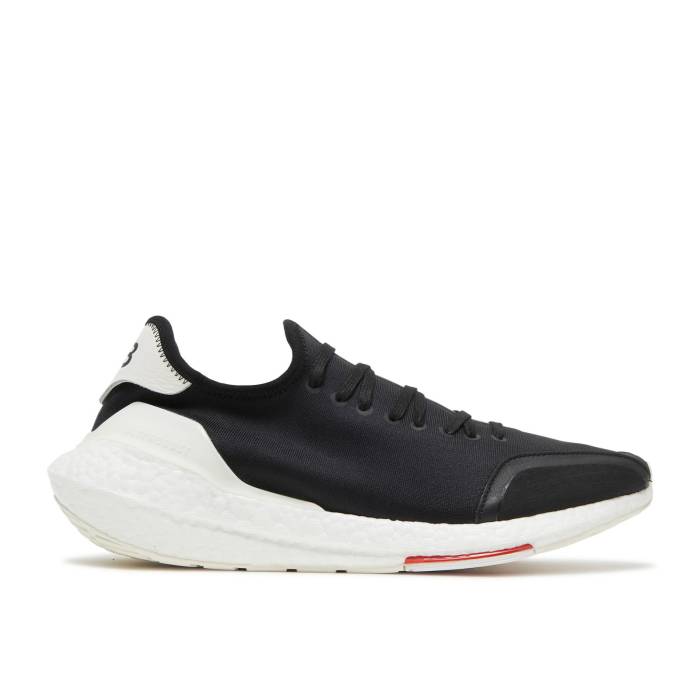 アディダス Adidas 【 Y-3 Ultraboost 21 \u0027Black White\u0027 Men Black/Red/Core White 】 メンズ 黒いこと 黒いこと Red 赤・赤いこと 中核グループ 白いこと 白いこと
