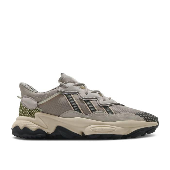 アディダス Adidas 【 Ozweego Tr \u0027Raw Desert\u0027 Men Feather Grey/Raw Desert/Savanna 】 メンズ 薄墨色 薄墨色