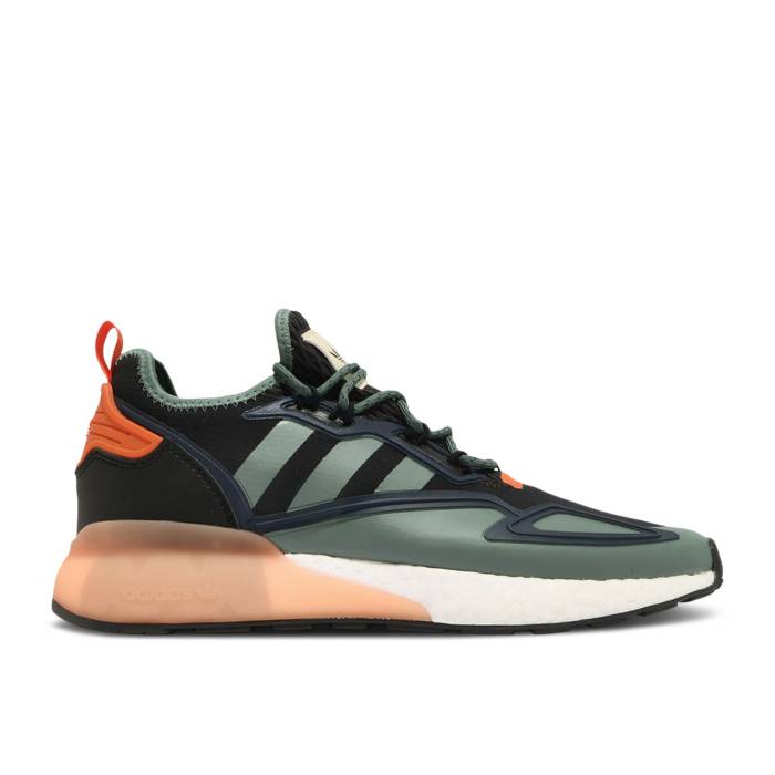 アディダス Adidas 【 Zx 2K Boost \u0027Black Tech Emerald\u0027 Men Core Black/Tech Emerald/Collegiate Navy 】 ブースト テック メンズ 中核グループ 黒いこと 黒いこと テック 紺色 米国海軍