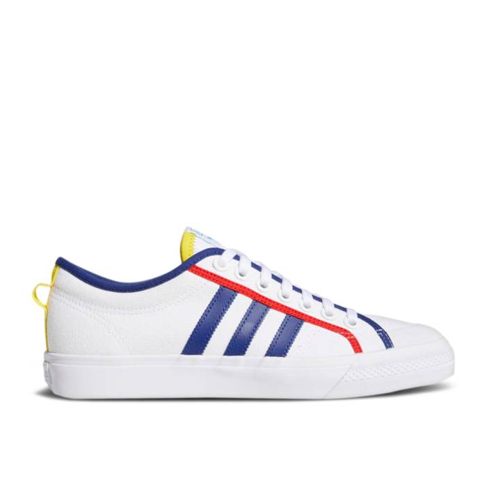 アディダス Adidas 【 Nizza \u0027White Victory Blue\u0027 Men Cloud White/Victory Blue/Red 】 Victory 白星 メンズ 白いこと 白いこと Victory 白星 青み 青色 Red 赤・赤いこと