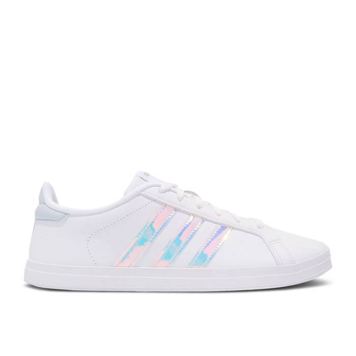 アディダス Adidas 【 Courtpoint \u0027White Iridescent\u0027 Men White/Iridescent/Halo Blue 】 メンズ 白いこと 白いこと 青み 青色