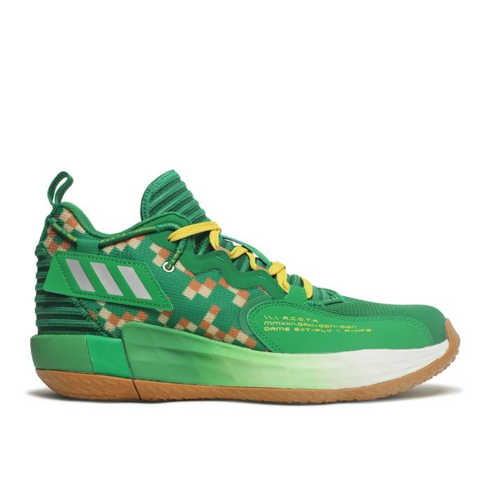 アディダス Adidas 【 Dame 7 Extply 'Team Green' Men Team Green/Silver Metallic/Mesa 】 メンズ Team チーム green 緑・グリーン Silver 銀色・シルバー